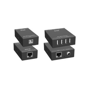 Комплект удлинителя сигнала USB 2.0 Infobit iTrans USB2-TR50 до 50 метров.