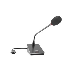 Микрофон Infobit iSpeaker MD20 Настольный микрофон на "гусиной шее", DANTE, питание POE