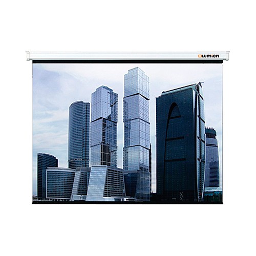  Настенный экран Lumien Eco Picture 160х160 см Matte White, восьмигранный корпус, возможность потолочн./настенного крепления [LEP-100105] 