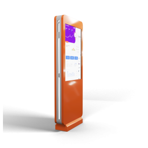 Уличный интерактивный сенсорный терминал киоск Street Glass Premium 55