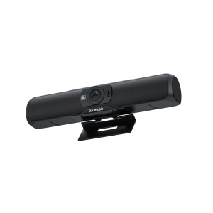 Универсальная видеопанель с камерой и динамиками Видеобар Infobit iCam VB40, All-in-One камера, спикер и микрофон, с 3-мя микрофонами в комплекте