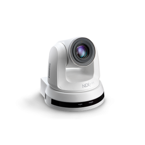 Поворотная IP камера Lumens VC-A51PNW FullHD для конференций, 1080p/60, 20х оптический zoom, 1/2,8", поддержка вещания MJPEG, H.264 / SVC, синхронные видеовыходы Ethernet, HDMI и 3G-SDI, с NDI белая