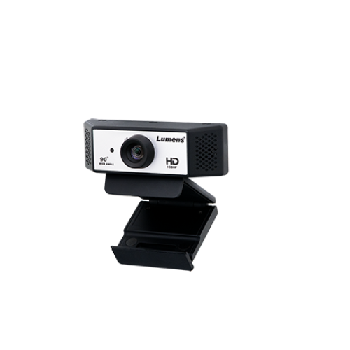 Веб-камера Lumens VC-B2U для видеоконференций Full HD 1080p, угол обзора 90°, USB, Plug & Play, CMOS, 1/2,7", 2 МП, встроенные микрофоны