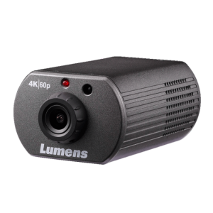 Lumens VC-BC301PW Корпусная IP-камера 4K/60, 1/1,8”, ePTZ, выходы HDMI 2.0, Ethernet и USB 3.0, потоковая передача H.265/H.264, RTSP / RTMP / RTMPS / MPEG-TS, SRT Streaming Protocol, PoE, белого цвета