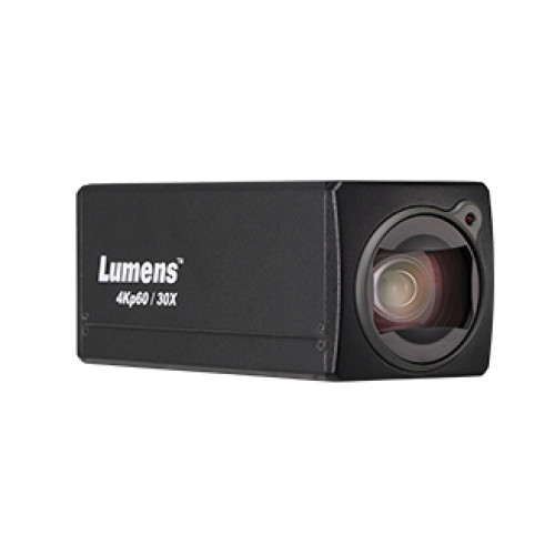 Lumens VC-BC701PB Корпусная видеокамера 4K/60, 30х оптический zoom, 1/2,5", выход HDMI и Ethernet, потоковая передача H.264 / H.265 / MJPEG, черного цвета