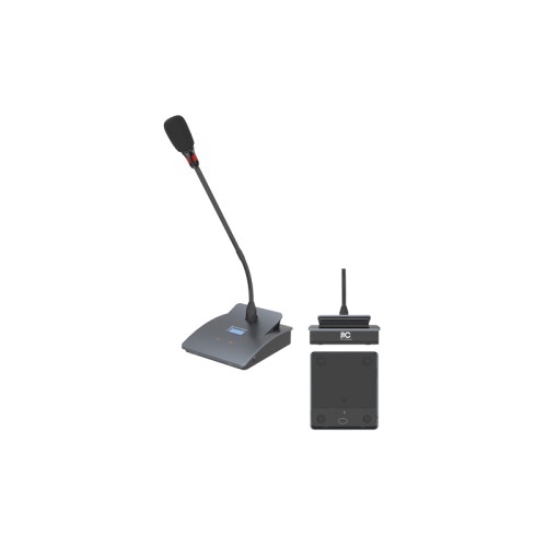 Пульт председателя ITC TS-W302  беспроводной, с микрофоном на гусиной шее, сенсорный экран (поставляется без батарей)
