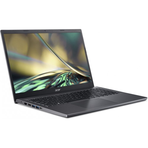 Ноутбук Acer Aspire 5 A515-57-58ZY Core i5 1235U 8Gb SSD512Gb Intel UHD Graphics 15.6" IPS FHD (1920x1080) Eshell grey WiFi BT Cam (NX.K3JER.001)