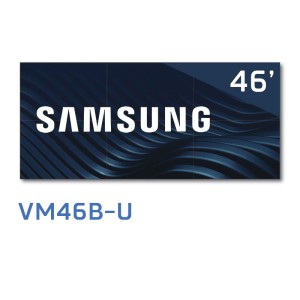 Профессиональная видеостена 3х2 из 6 шести ЖК дисплей (панель) Samsung VM46B-U шов 3,5 мм яркостью 500 для диспетчерских и конференц залов