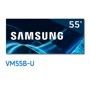 Профессиональная видеостена 3х2 из 6 шести ЖК дисплей (панель) Samsung VM55B-U шов 3,5 мм яркостью 500 для музеев и конференц залов