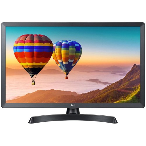 Телевизор LED LG 28" 28TN515V-PZ металлический серый/черный HD 50Hz DVB-T2 DVB-C DVB-S2 USB
